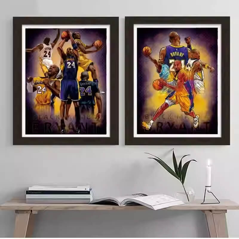 3D Lakers Poster