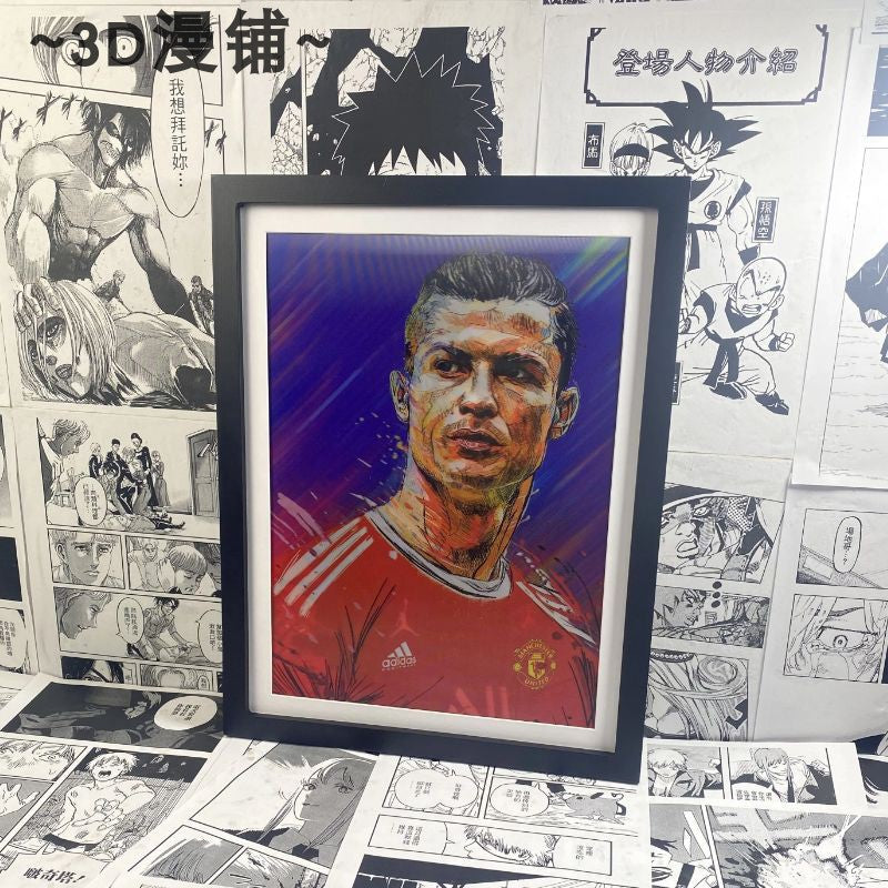 3D Cristiano Ronaldo Poster