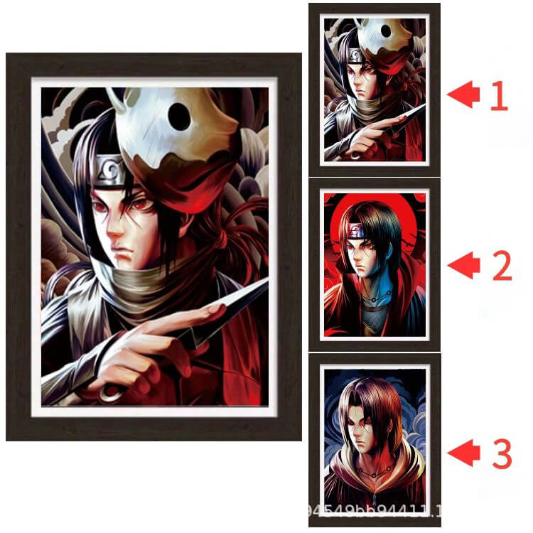 Itachi 3D Poster