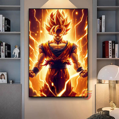 Goku Wall Art