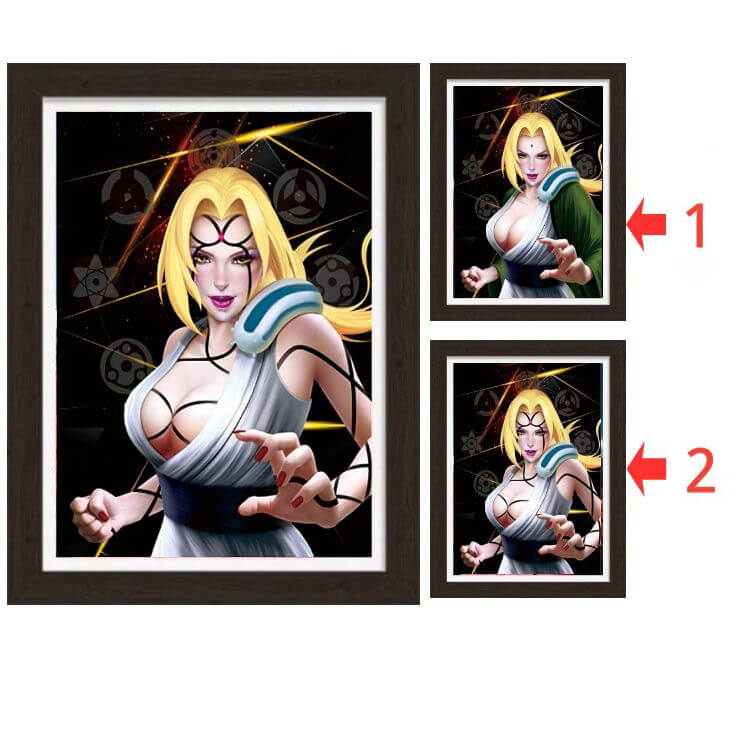 Tsunade Senju 3D Poster