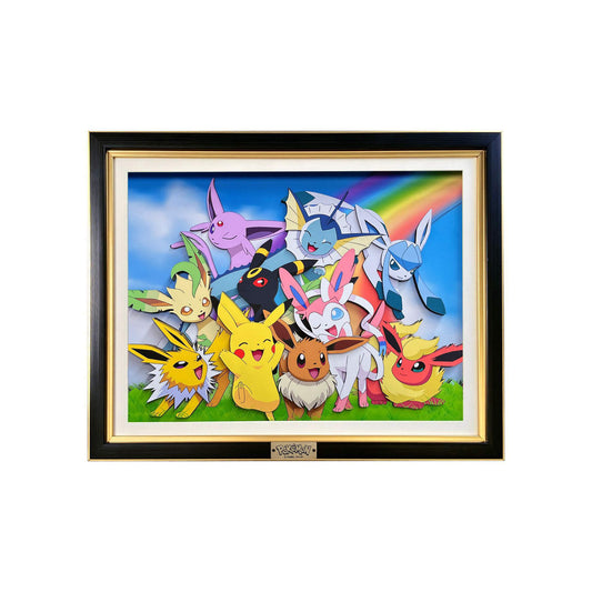 Pokémon Family Handmade 3D Painting