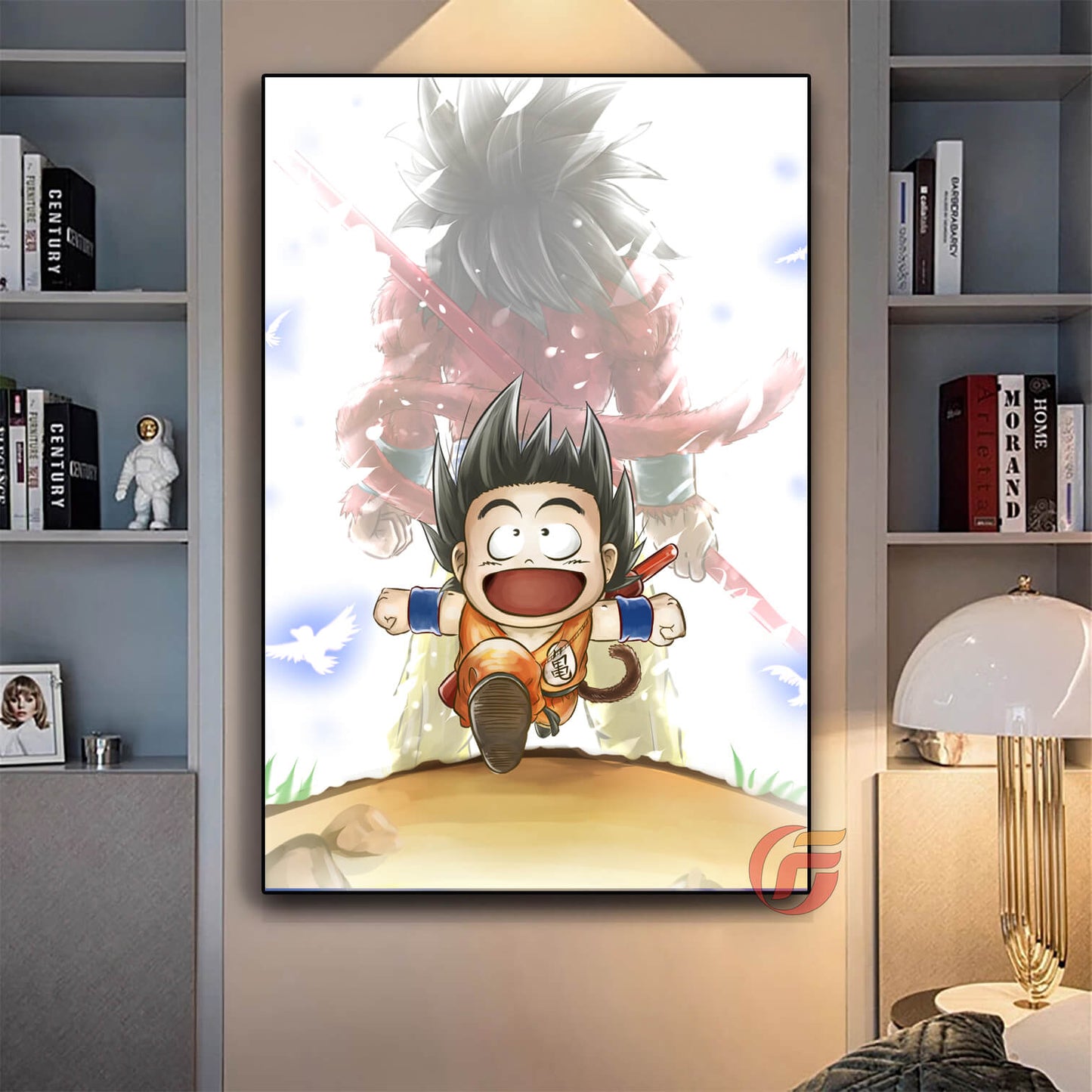 Goku as a Child Wall Art