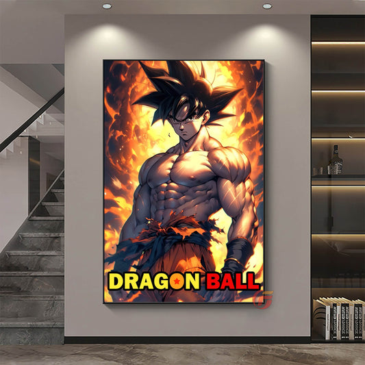 Goku of Dragonball Painting