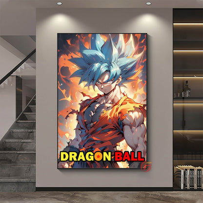 DBZ X Goku Wall Art