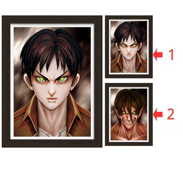 Eren Yeager 3D Poster