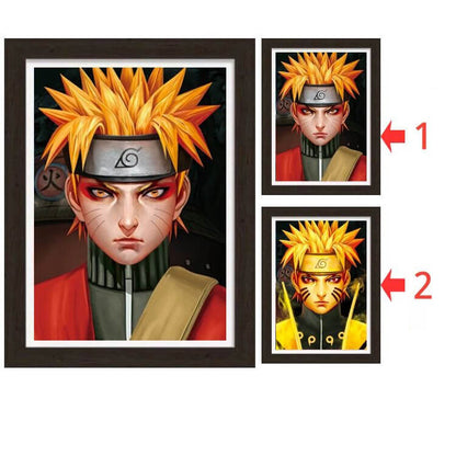 Naruto Uzumaki 3D Poster