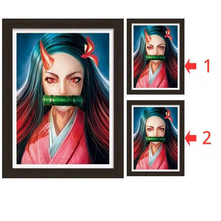 Nezuko Kamado 3D Poster