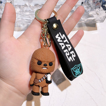 Star Wars Mandalorian Baby Yoda Stormtrooper Keychain Pendant