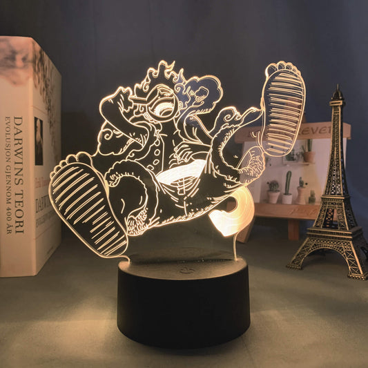 One Piece 3D LED Lamp