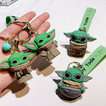 Yoda Baby Cartoon Keychains