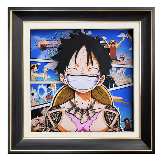 Luffy Handmade 3D Anime Mural Picture