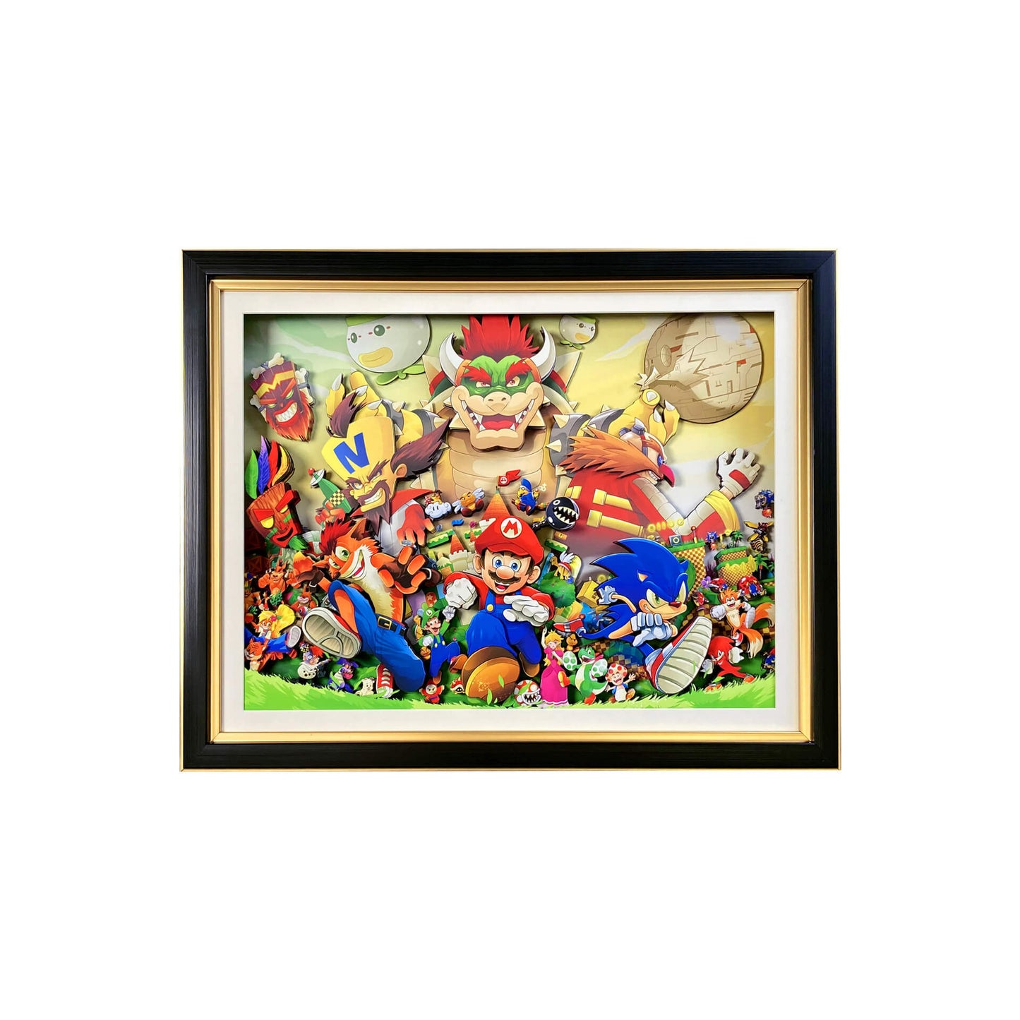 Super Mario Handmade 3D Painting