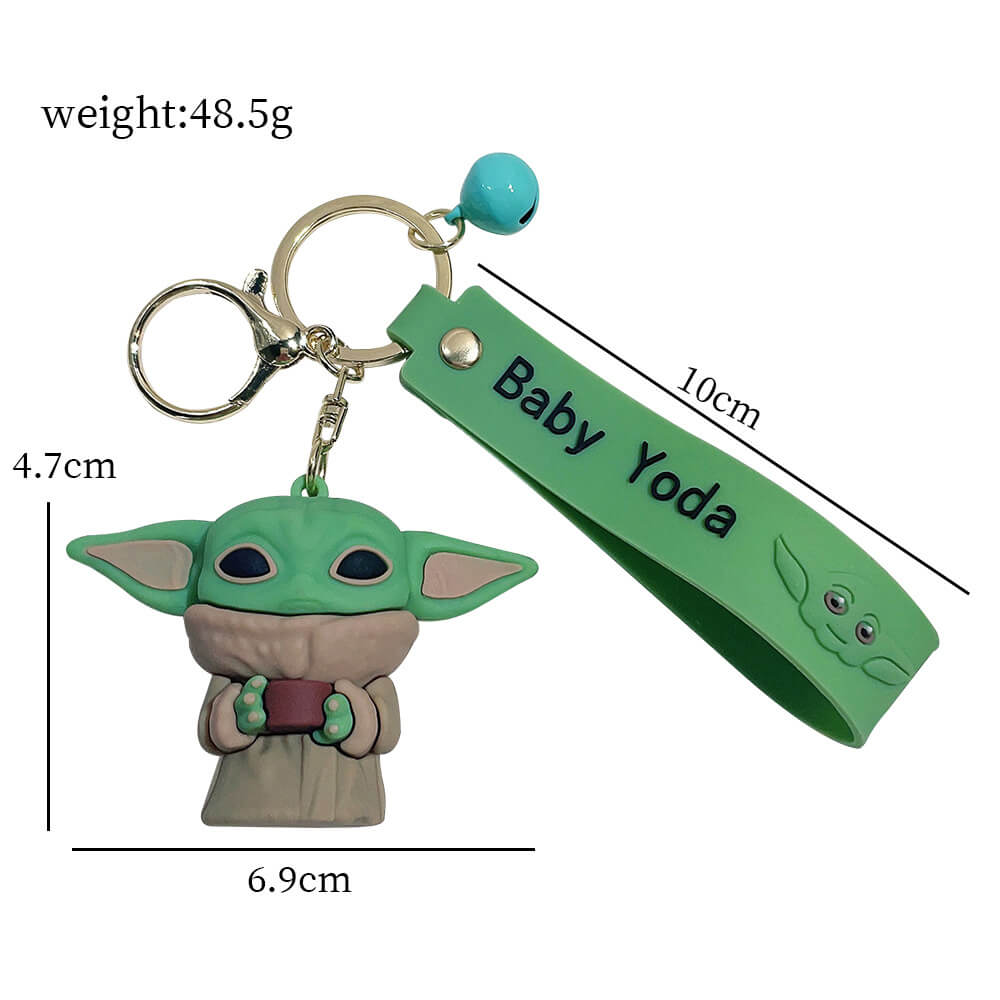 Yoda Baby Cartoon Keychains