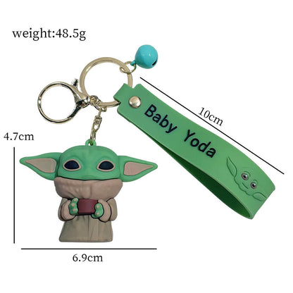 Yoda Baby Cartoon Keychains