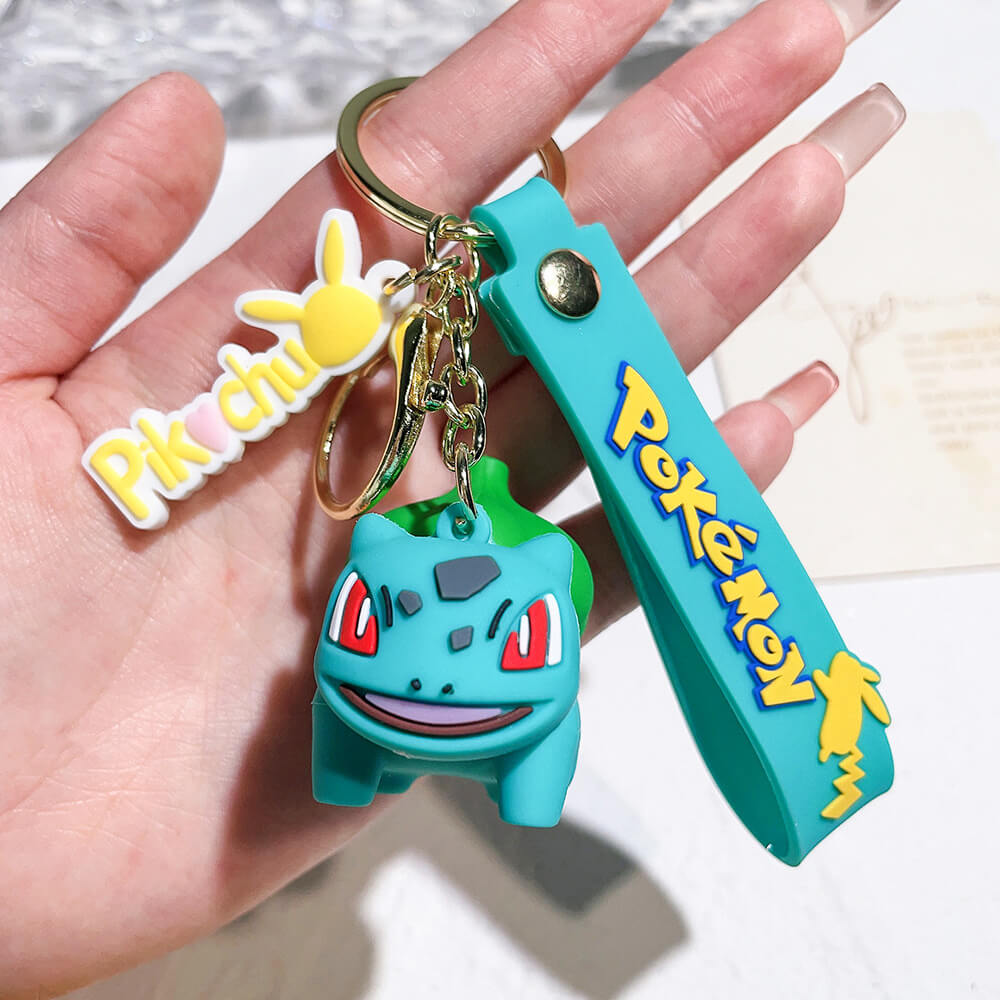 Pokémon Cartoon Keychains