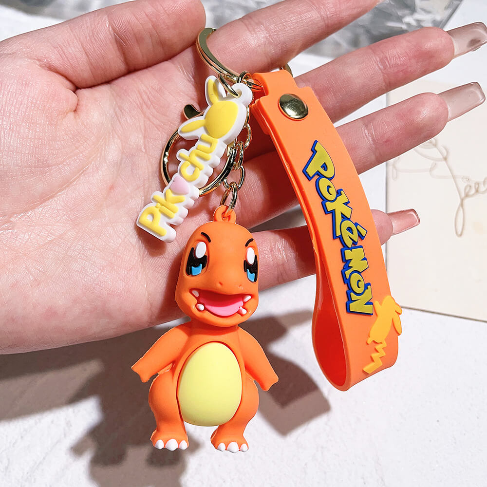 Pokémon Cartoon Keychains