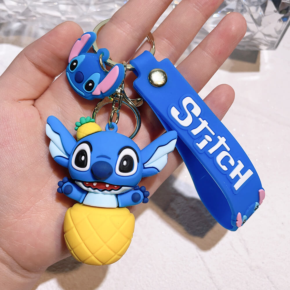 Stitch Wristlet Cartoon Keychain Gifts