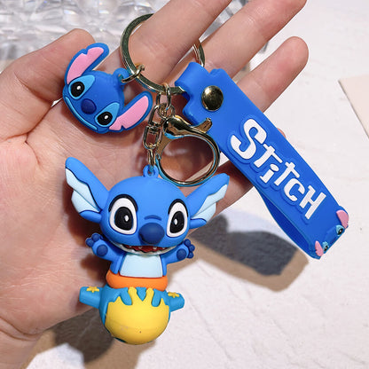 Stitch Wristlet Cartoon Keychain Gifts