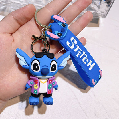 Stitch Wristlet Cartoon Keychain Gifts