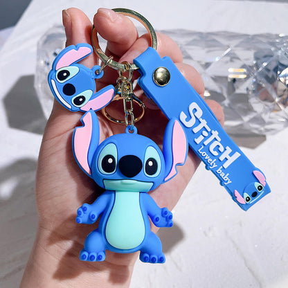 Stitch Wristlet Cartoon Keychain Gifts