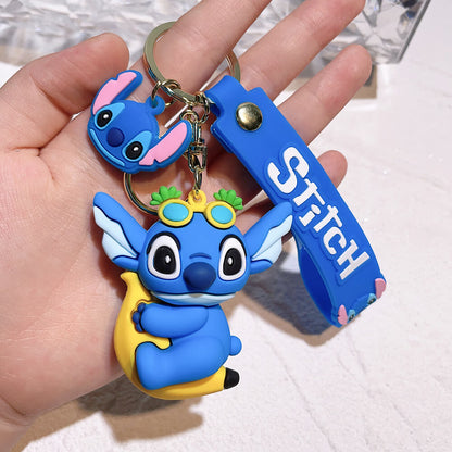 Stitch Wristlet Cartoon Keychain Gifts