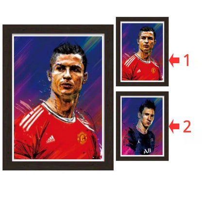 3D Cristiano Ronaldo Poster