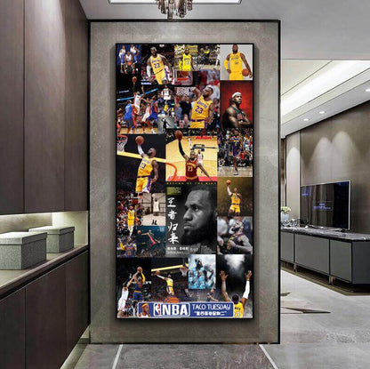 LeBron James WallArt