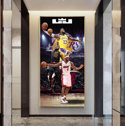 LeBron James WallArt