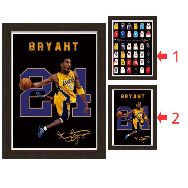 3D Kobe Bryant Poster