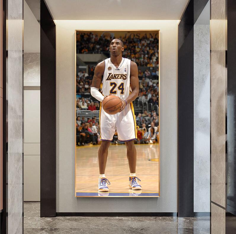 Kobe Bryant Vertical Wall Art