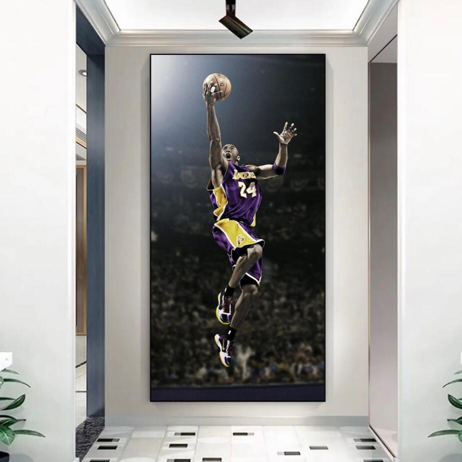 Kobe Bryant Vertical Wall Art