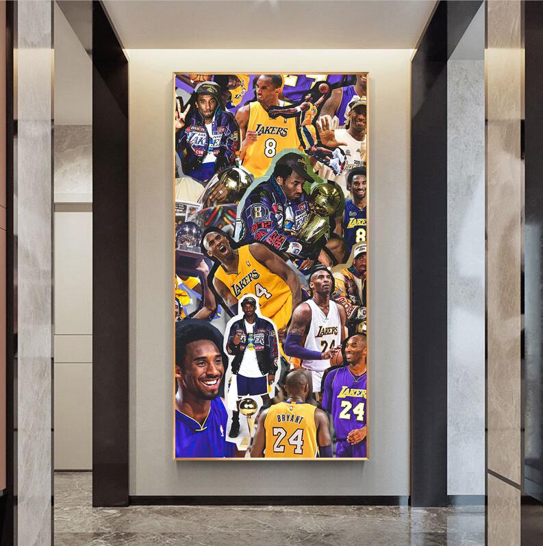 Kobe Bryant Vertical Wall Art