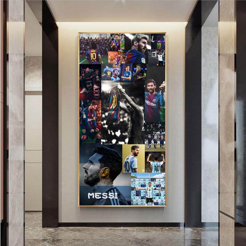 Lionel Messi Argentina Wall Art