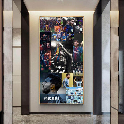 Lionel Messi Argentina Wall Art