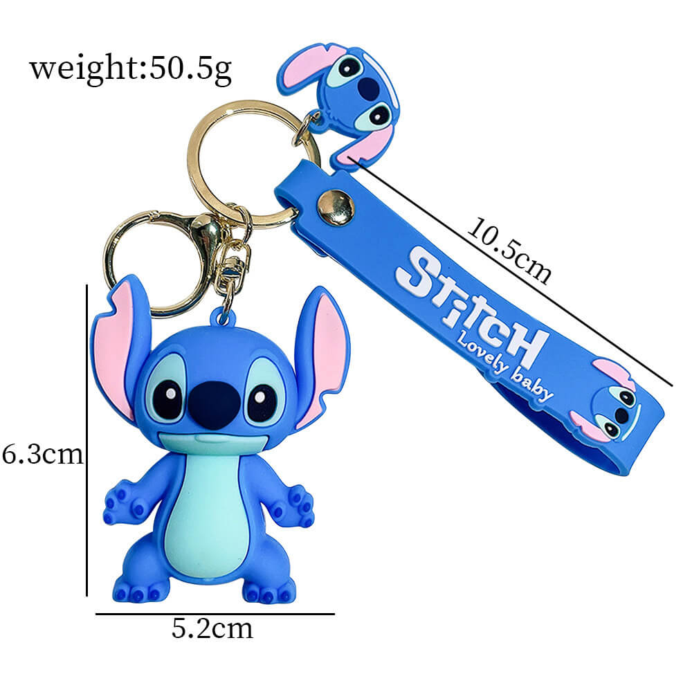 Stitch Wristlet Cartoon Keychain Gifts