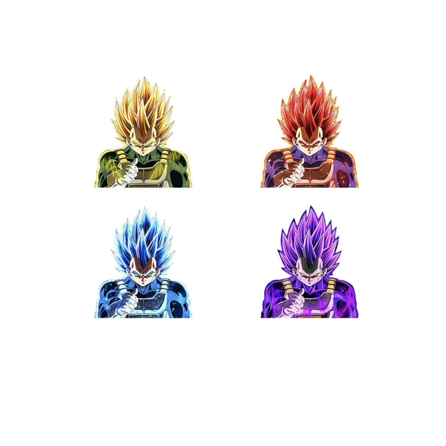 Vegeta 3D Motion Sticker