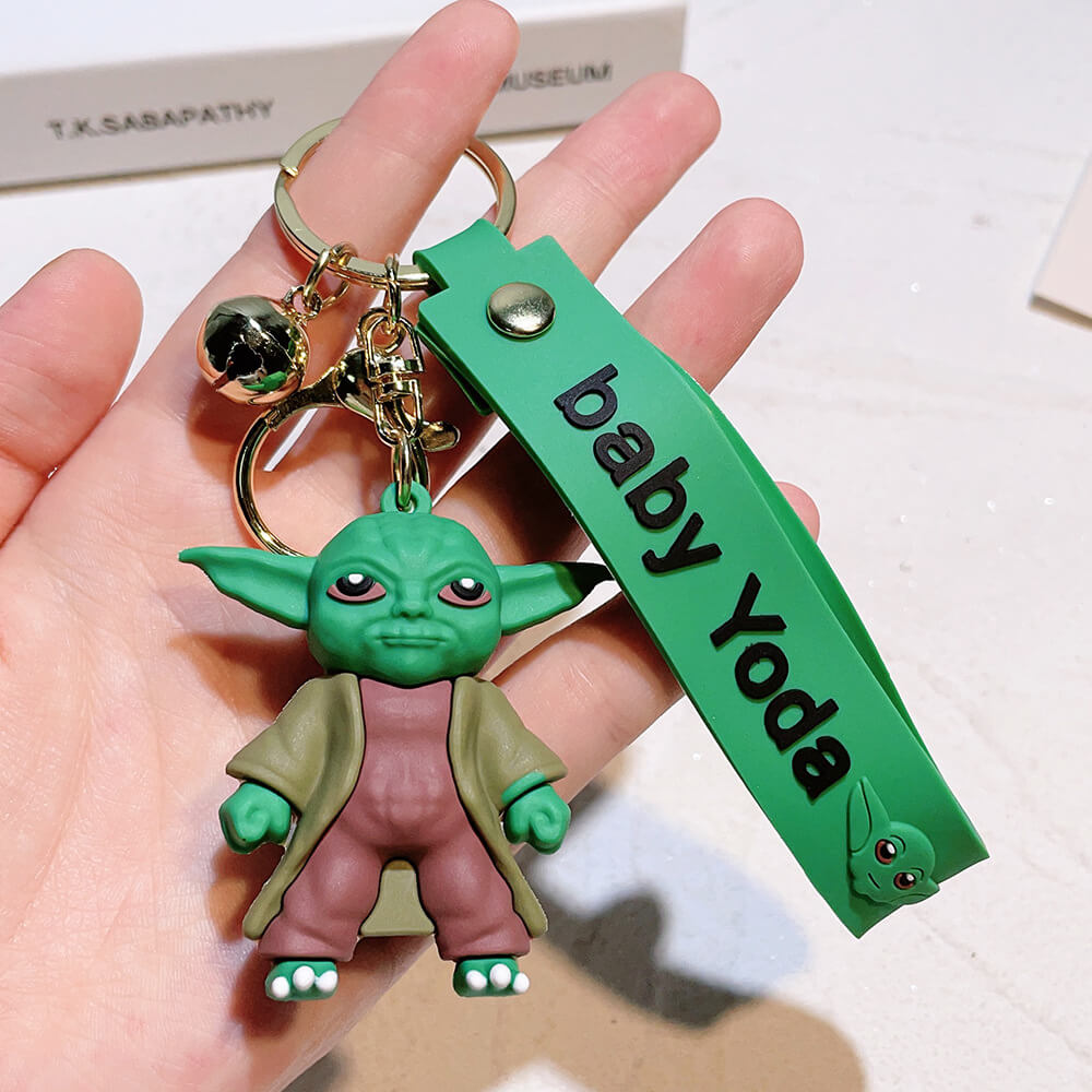 Yoda Baby Cartoon Keychains