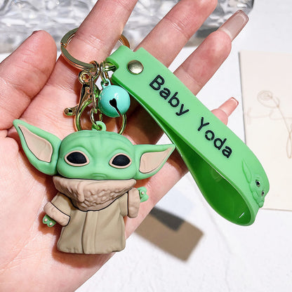 Yoda Baby Cartoon Keychains