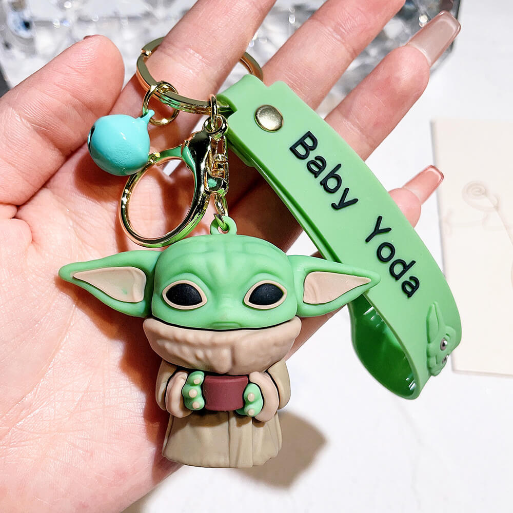 Yoda Baby Cartoon Keychains