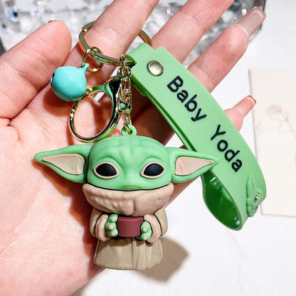 Yoda Baby Cartoon Keychains