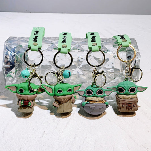 Yoda Baby Cartoon Keychains