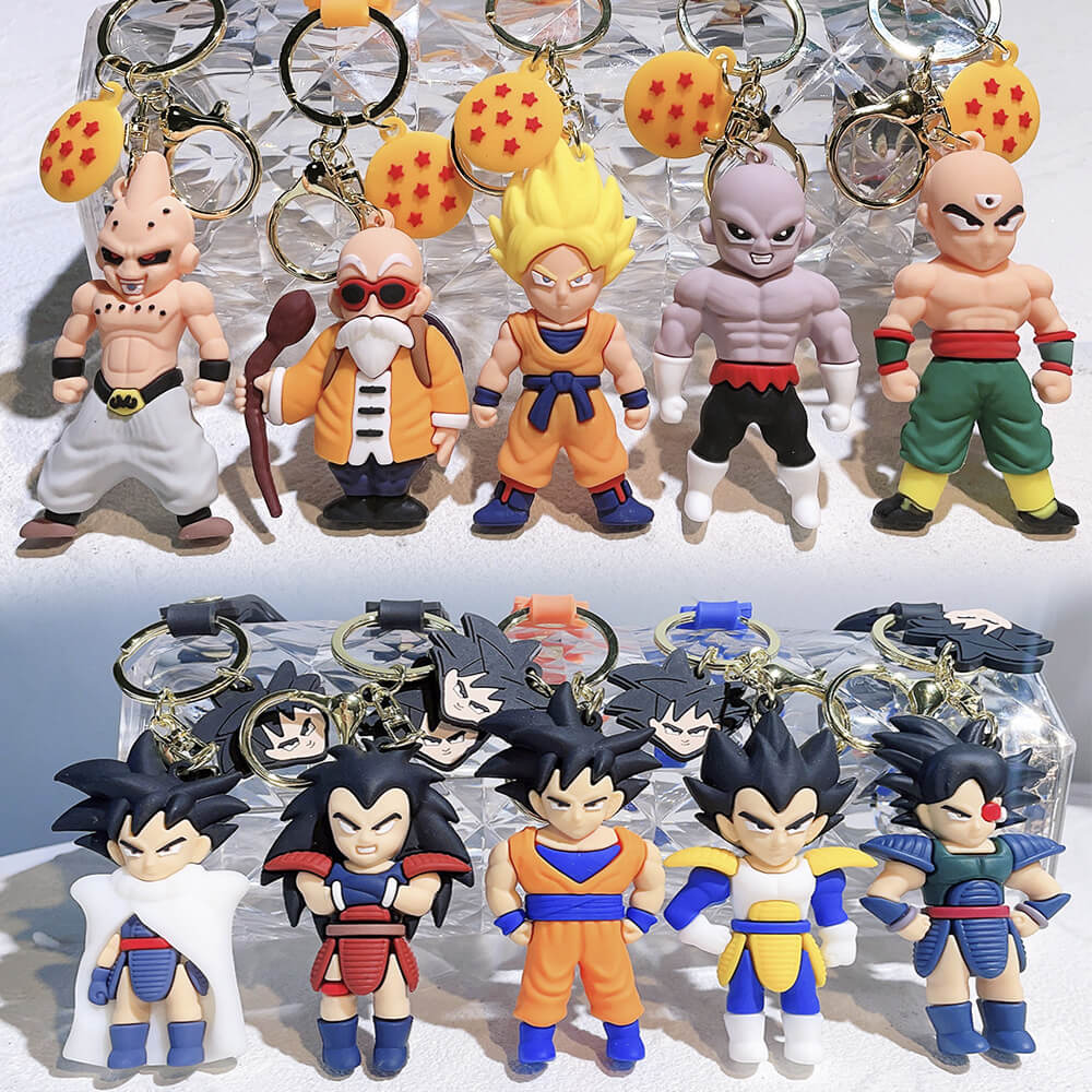 Anime DBZ Keychains