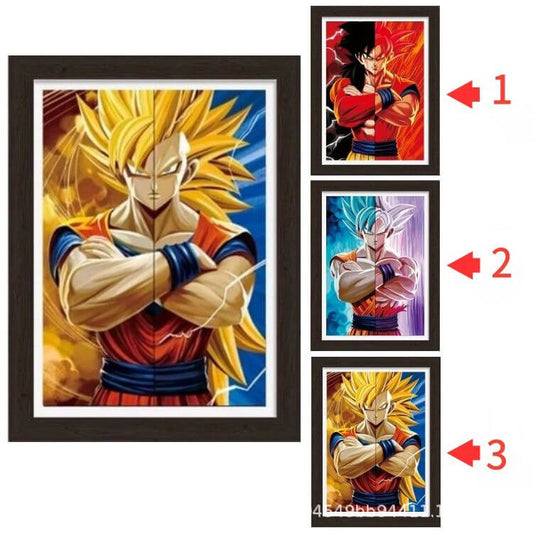 3d Goku Posters