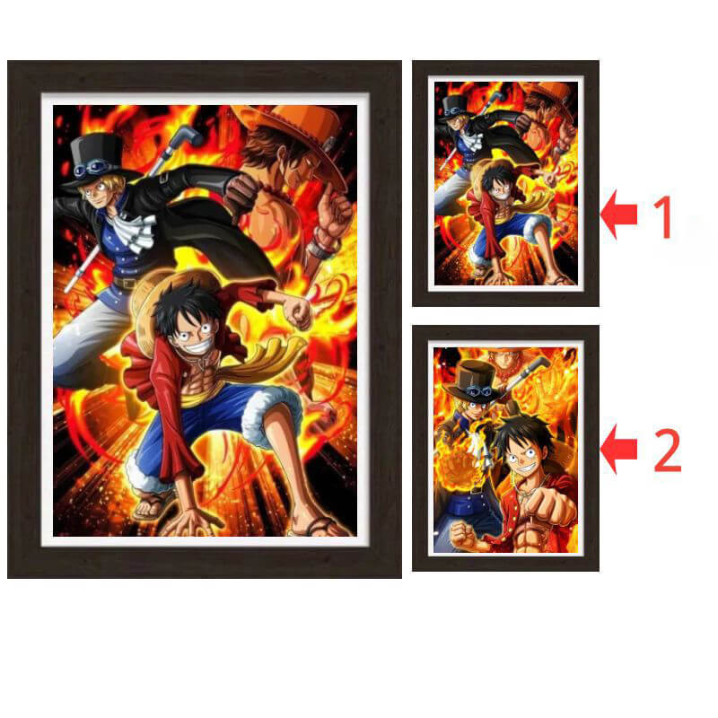 Luffy 3D Posters