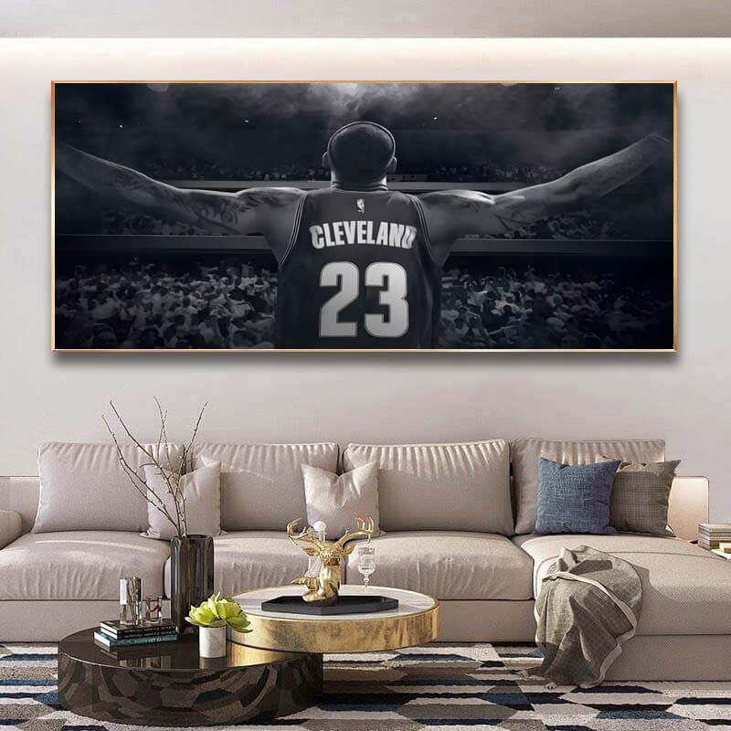 LeBron James Lakers Wall Art