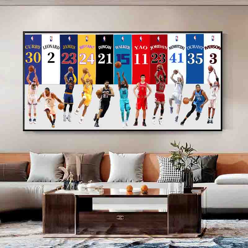 NBA All-Stars Wall Art