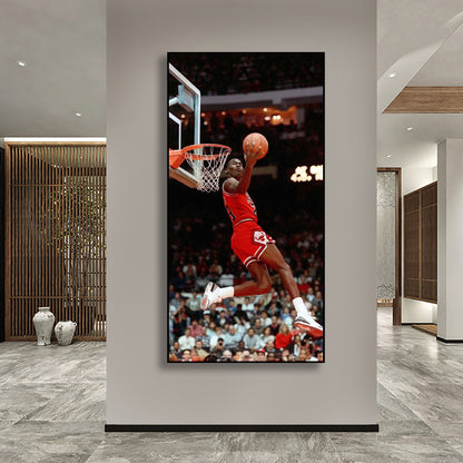 Michael Jordan Dunk Wall Art