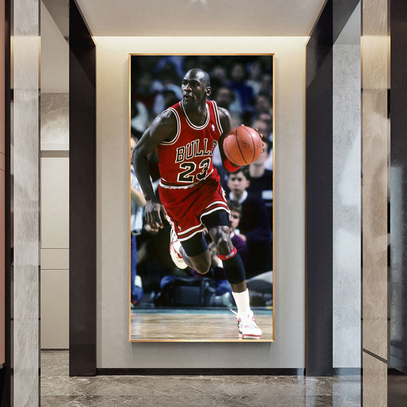 Michael Jordan Dunk Wall Art