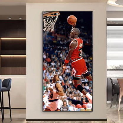 Michael Jordan Dunk Wall Art